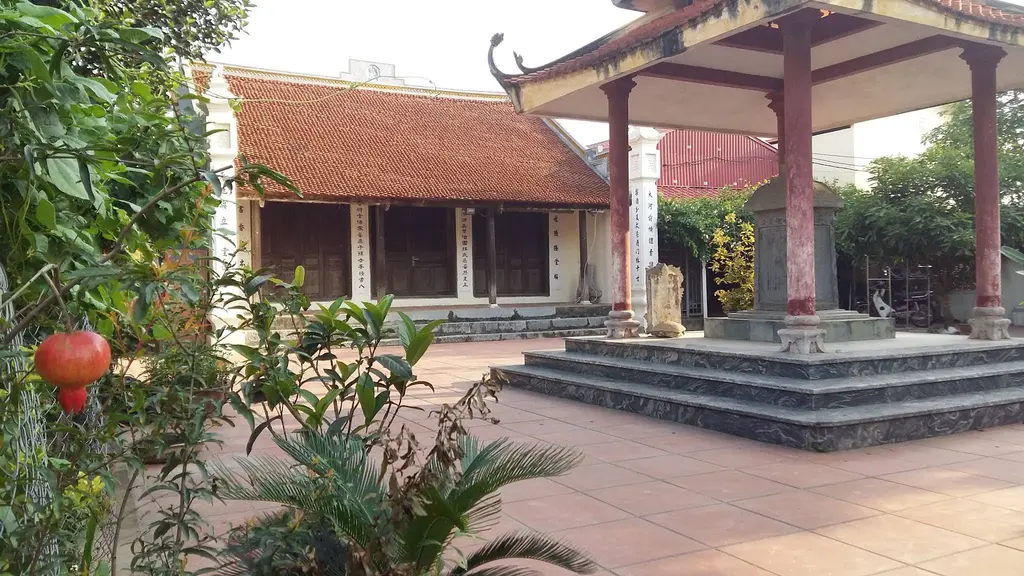 Không gian cảnh quan di tích Nhà thờ họ Trịnh