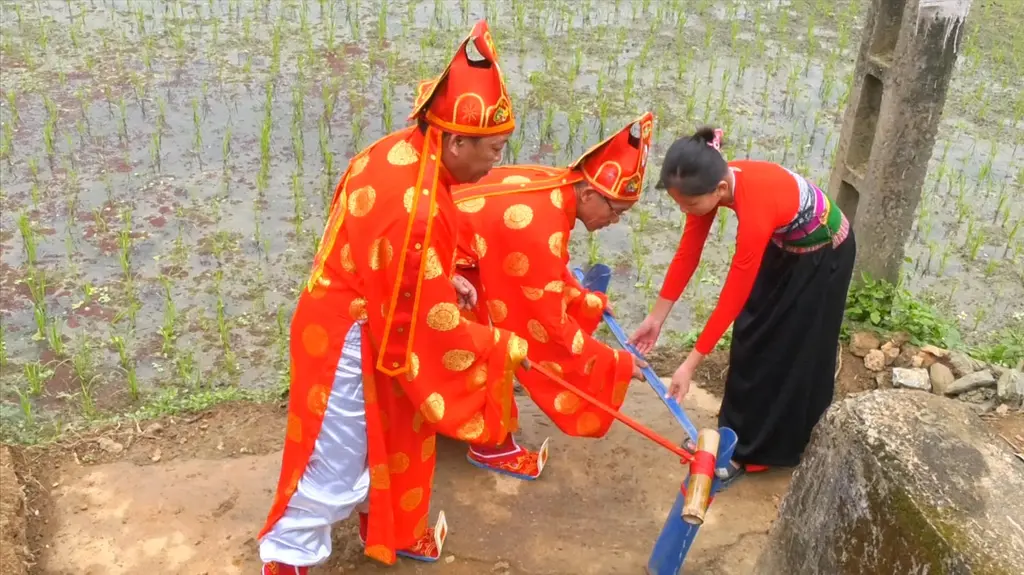 Lễ rước nước tại Lễ hội Đền thờ Đô đốc Đài Lương Quận công Lê Phúc Hoạch