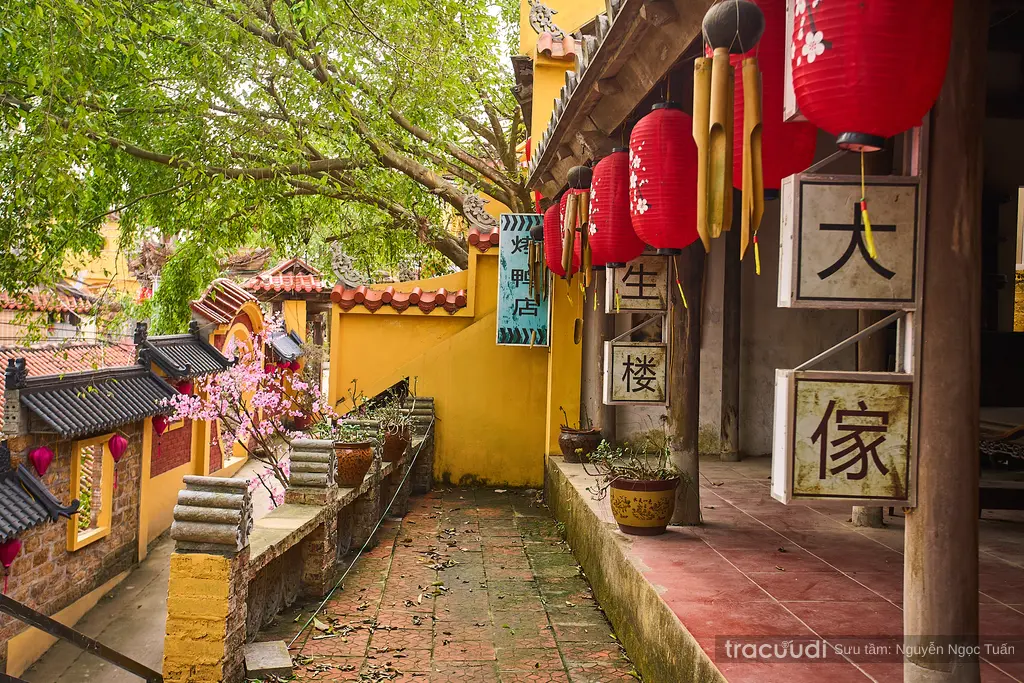 Không gian cảnh quan di tích Đền Cốc Lâm