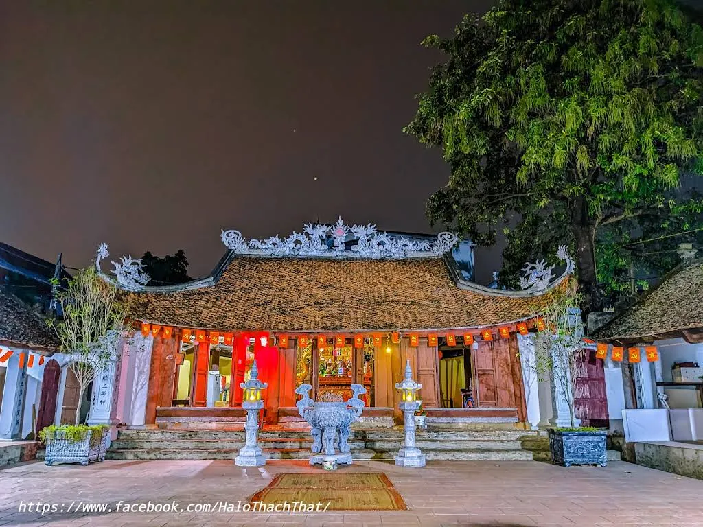 Cảnh quan di tích Đình Hạ Bằng