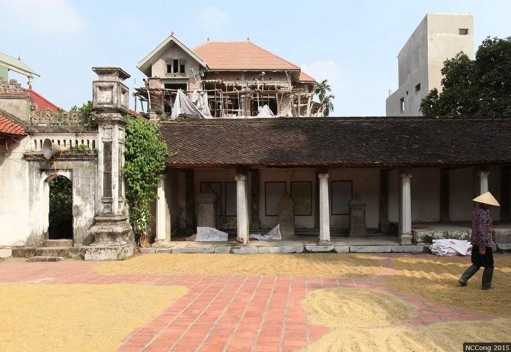 Không gian cảnh quan di tích Nhà thờ họ Nguyễn Quý