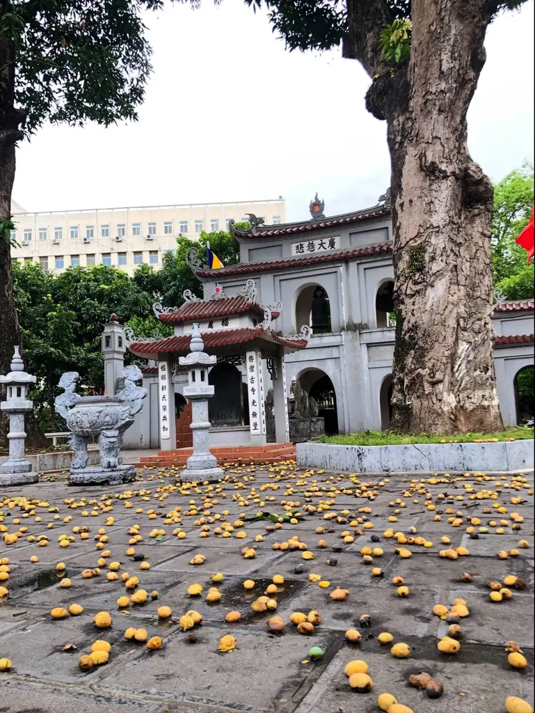 Không gian cảnh quan di tích Chùa Thánh Chúa