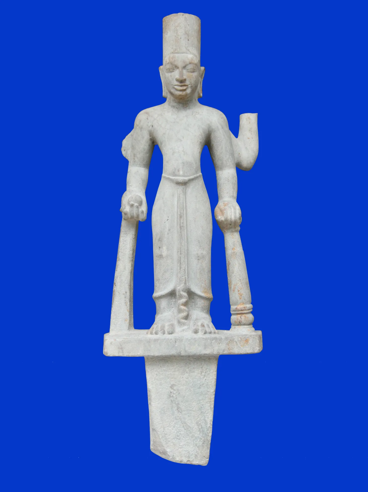 Mặt trước của tượng thần Vishnu Vũng Liêm