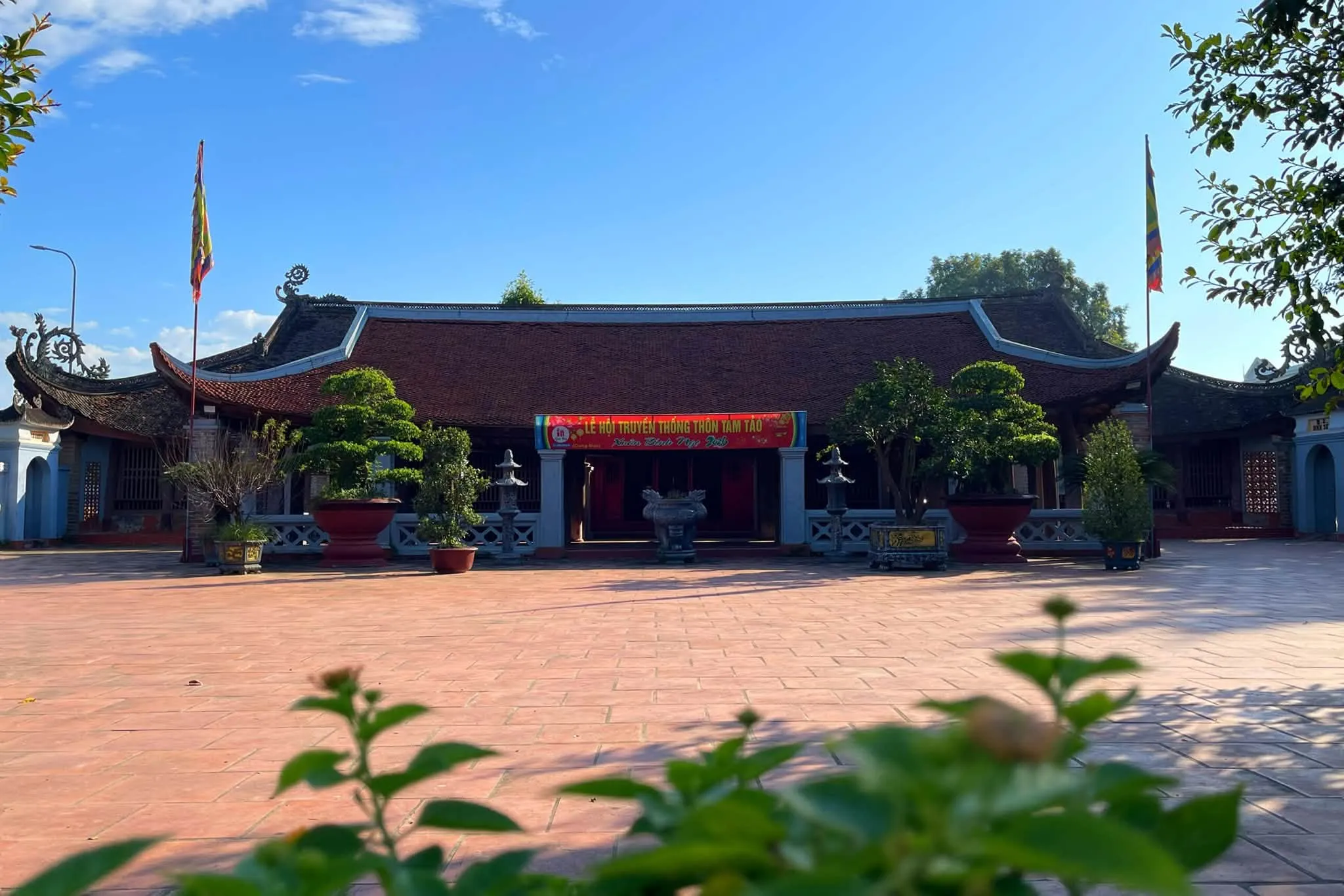 Không gian cảnh quan đình Tam Tảo