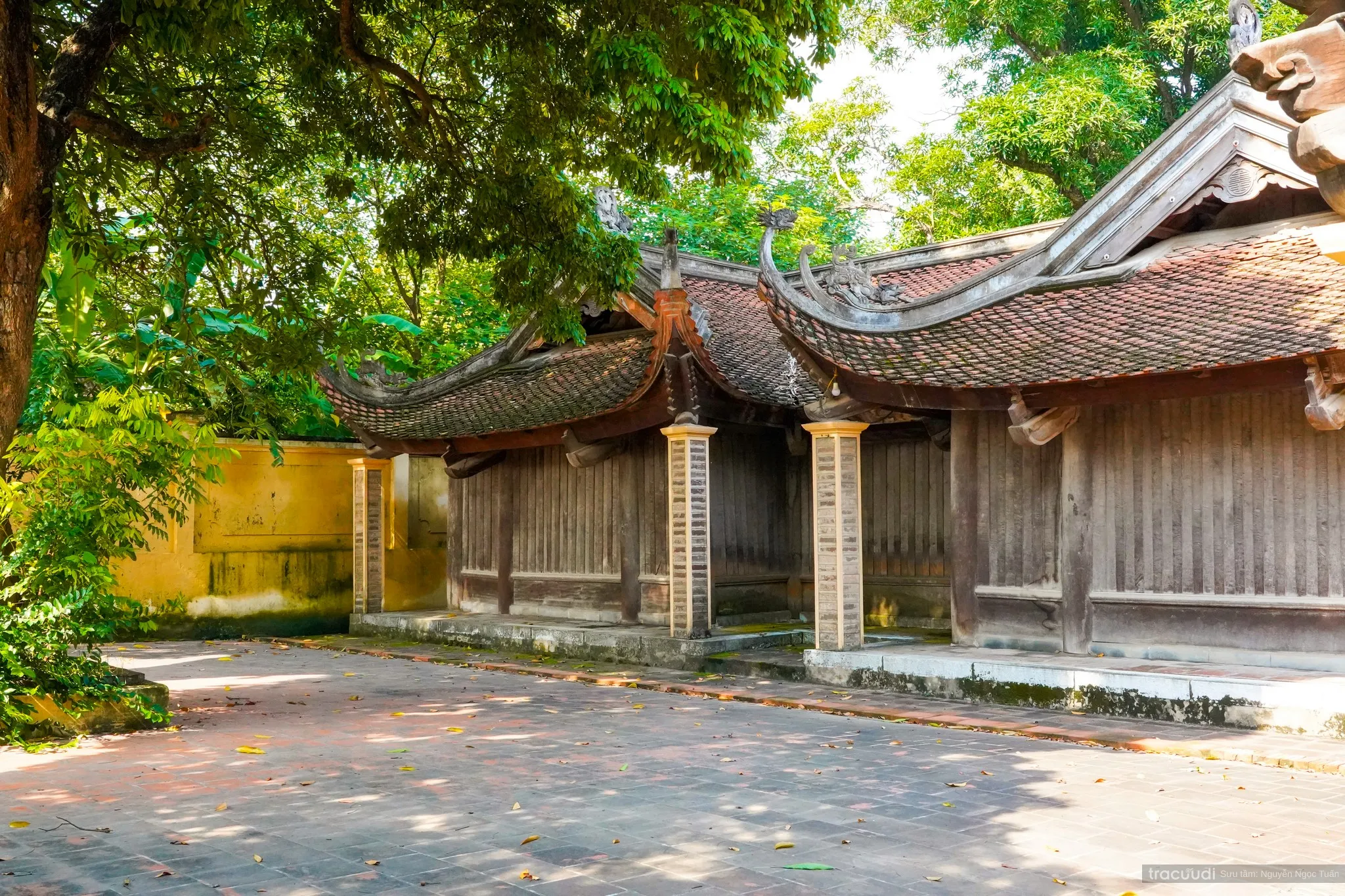 Không gian cảnh quan di tích Đình Đông Ngạc