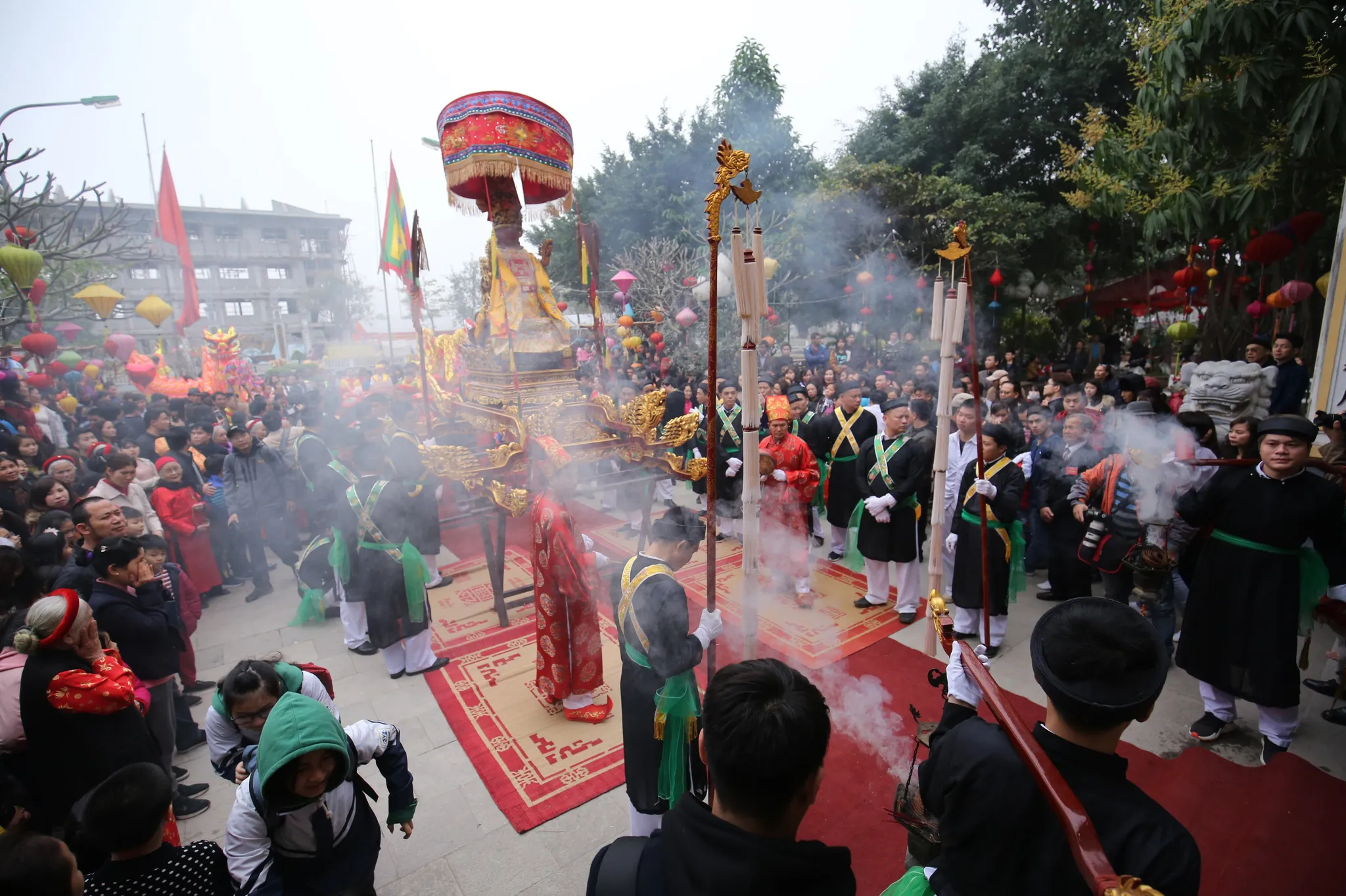 Hội làng Triều Khúc 2018