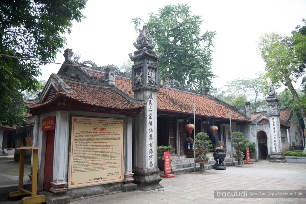 Không gian cảnh quan Đền Voi Phục