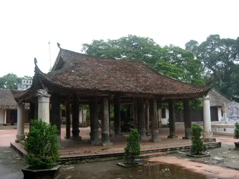 Cảnh quan di tích Chùa Văn Quán