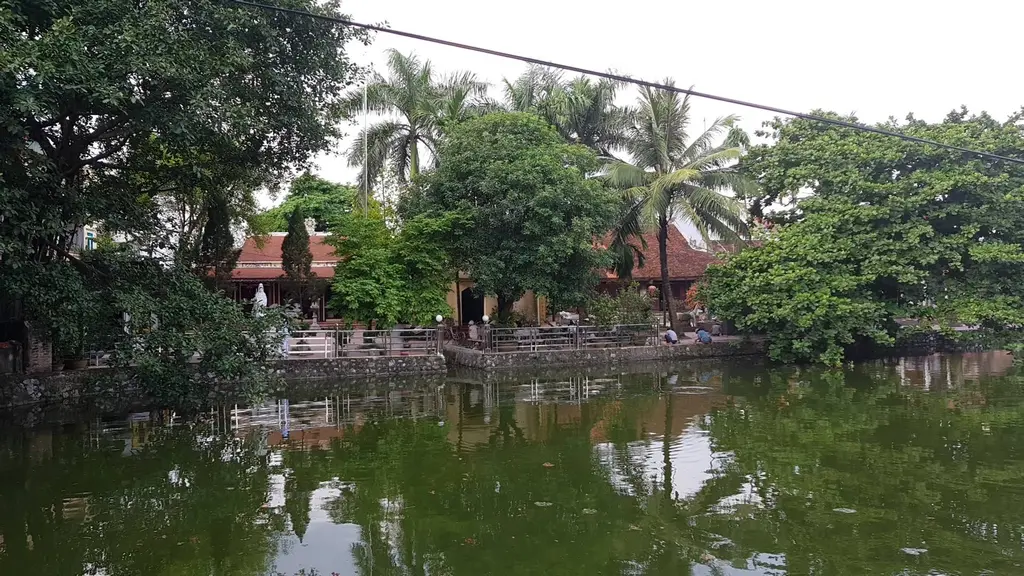Không gian cảnh quan di tích Đình Giẽ Hạ