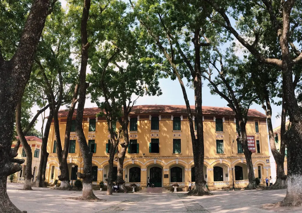 Không gian cảnh quan di tích Trường Chu Văn An