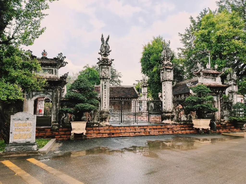 Không gian cảnh quan di tích Phủ thờ Nguyễn Ngọc Trì