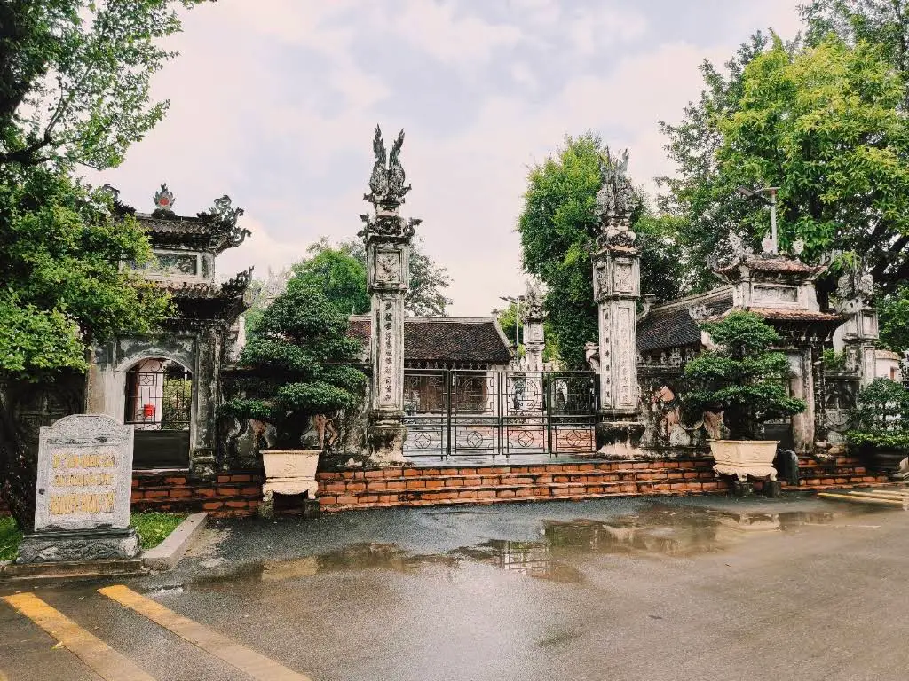 Không gian cảnh quan di tích Phủ thờ Nguyễn Ngọc Trì