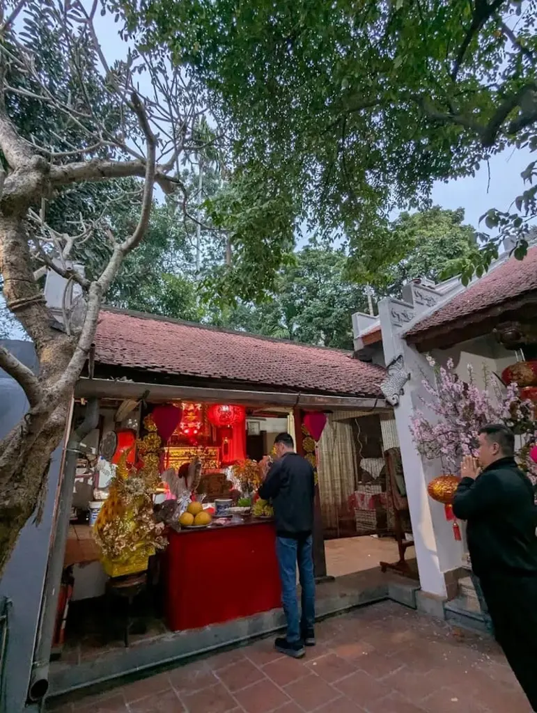Không gian cảnh quan Đền Ghềnh