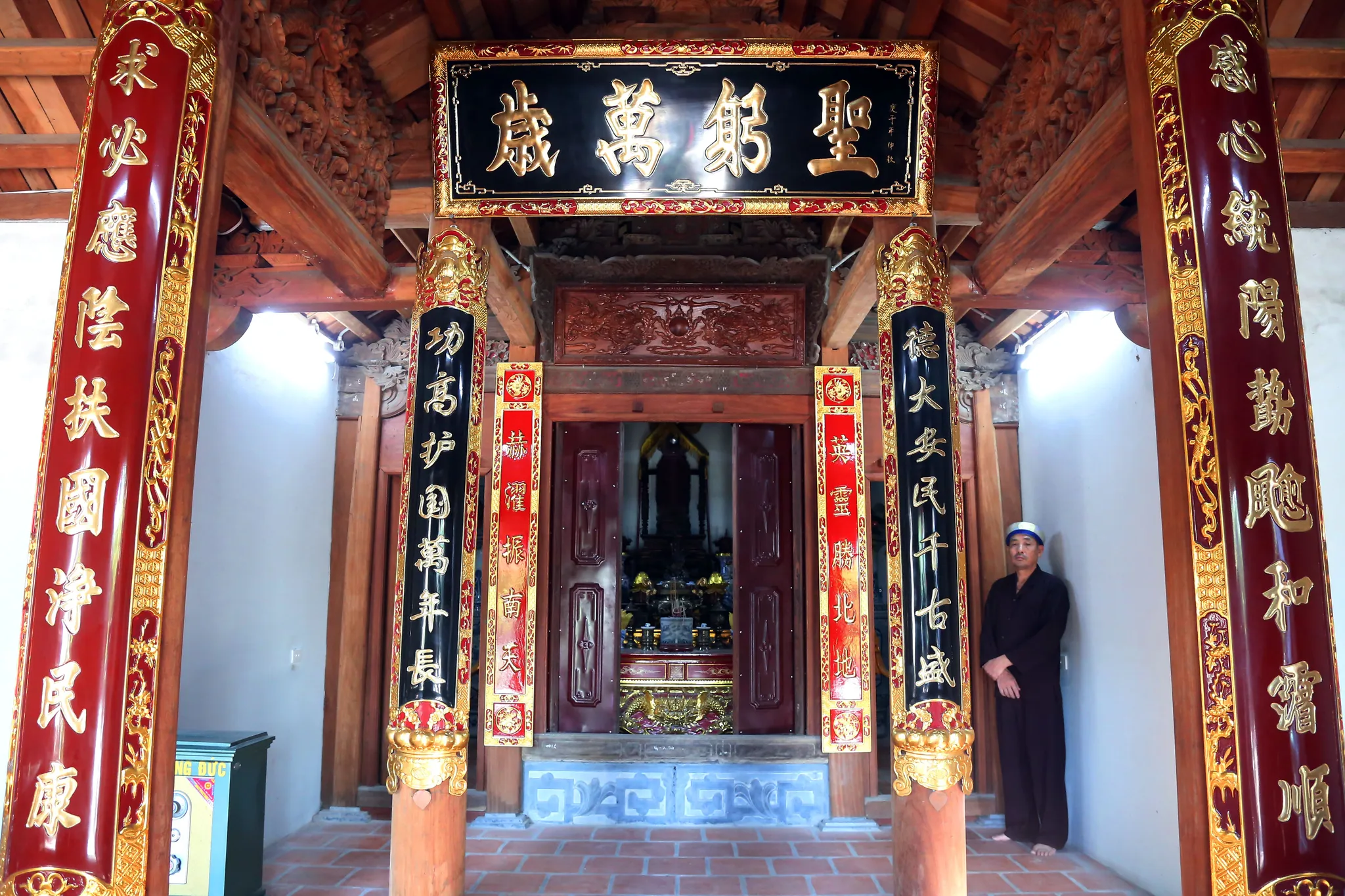 Không gian kiến trúc miếu Ngọc Mạch