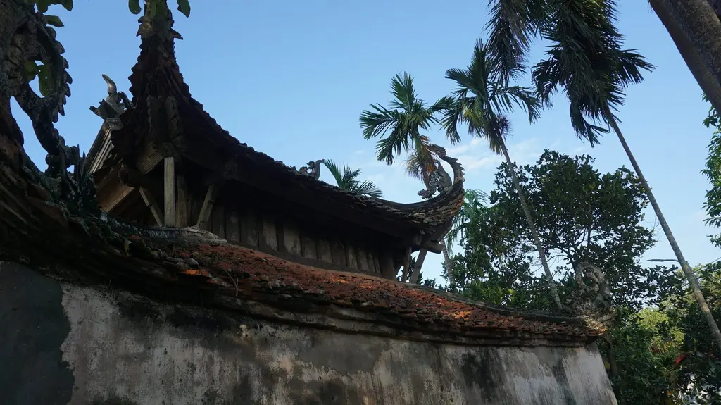 Kiến trúc mái Miếu Ngọc Tảo