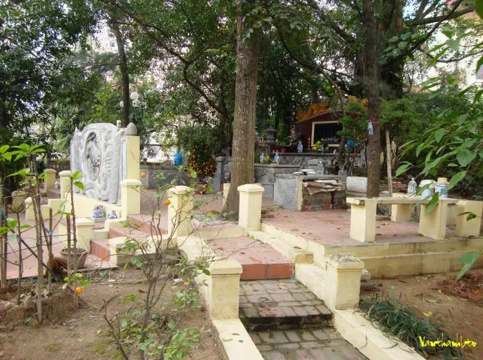 Không gian cảnh quan di tích Gò Mộ Tổ