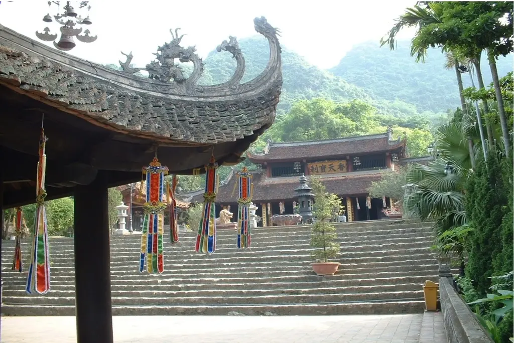 Một góc tại Khu di tích Chùa Hương