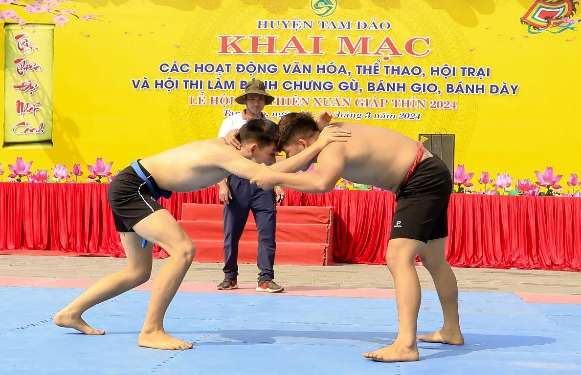 Trò chơi dân gian tại Lễ hội Tây Thiên