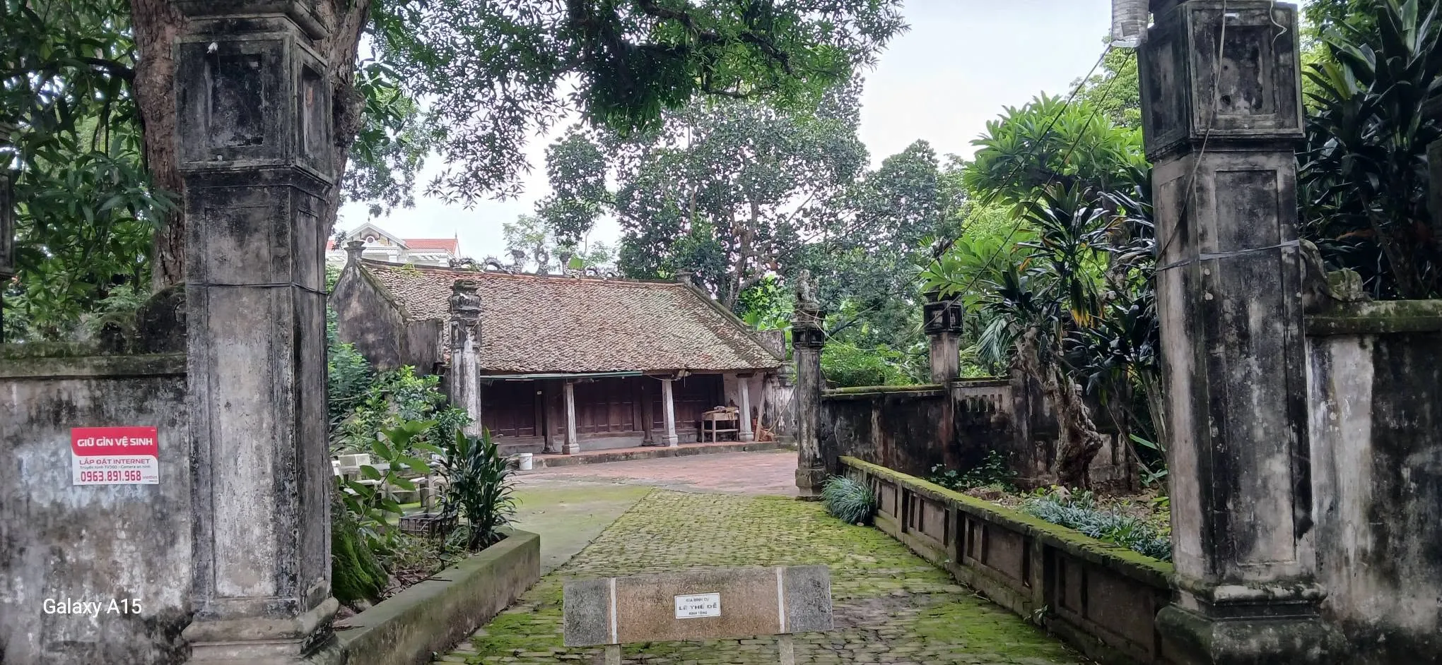 đình làng Lam Điền