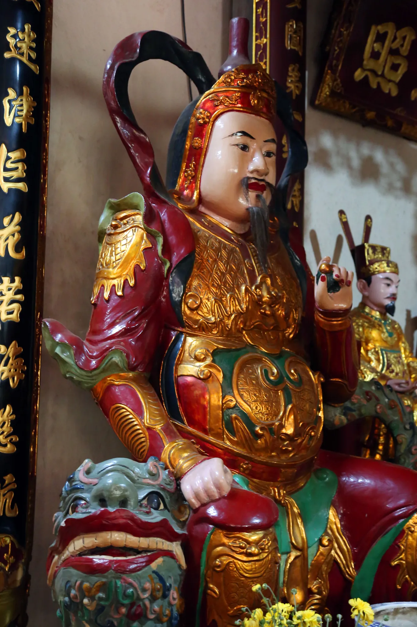 Tượng hộ pháp chùa Thanh Lâm