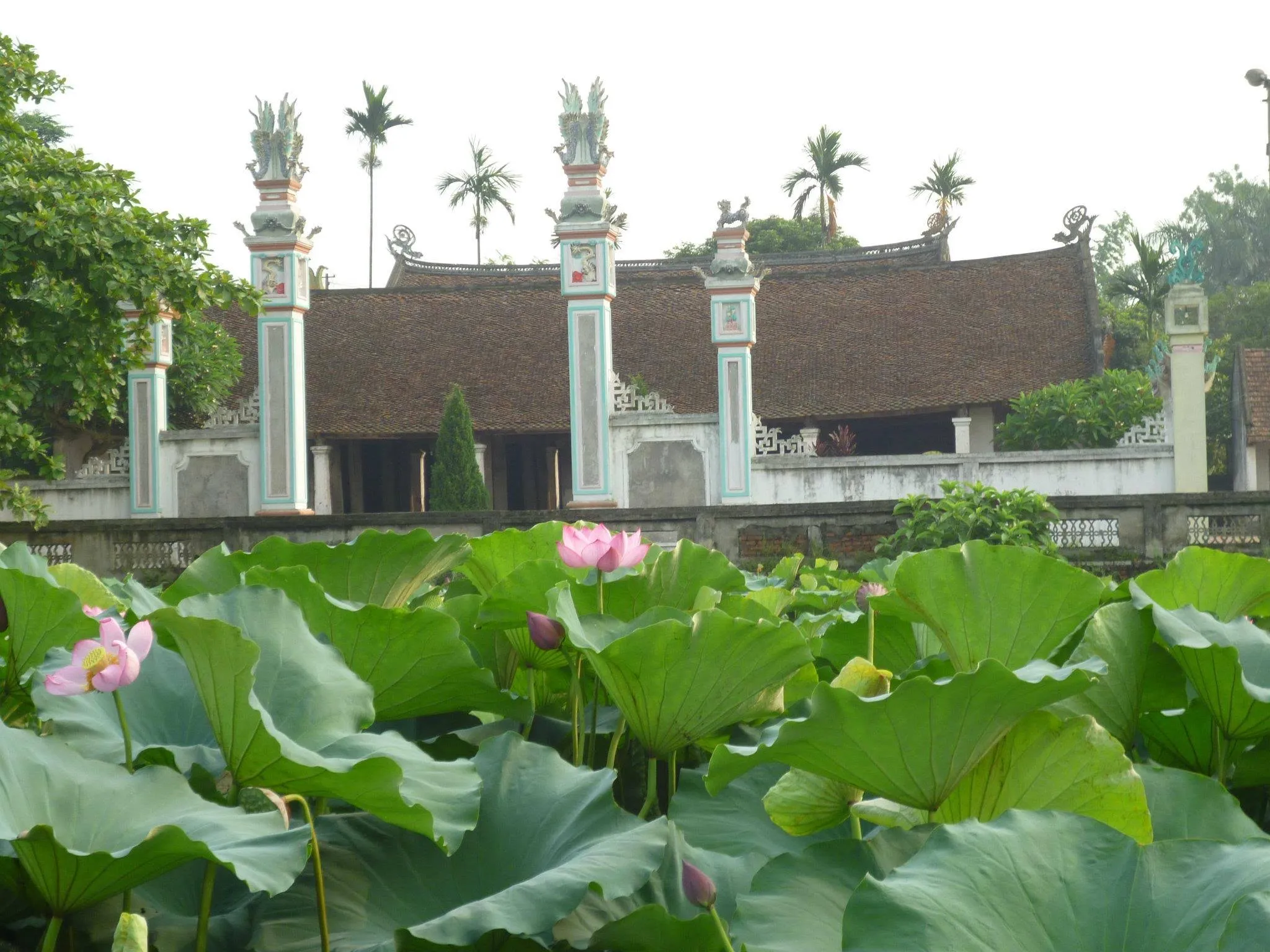 Không gian cảnh quan di tích Đình Viên Châu