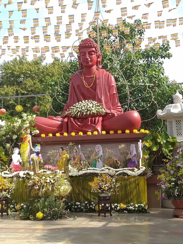 Tượng Phật tại Chùa Huệ Nghiêm