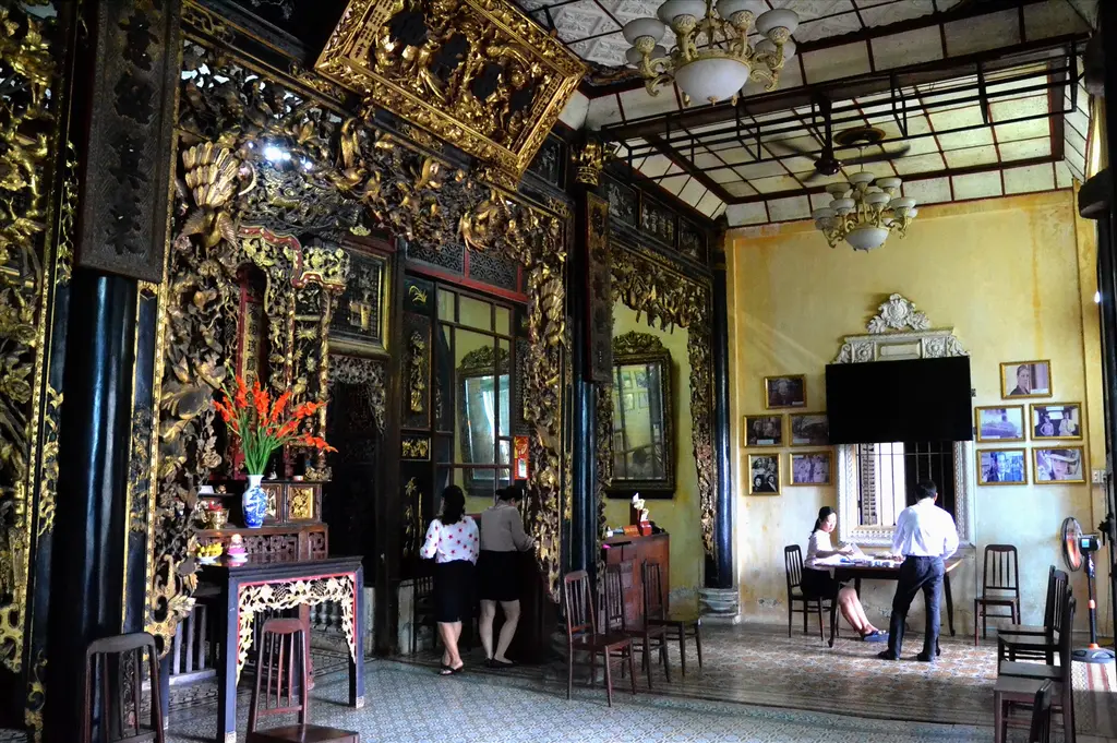 Không gian kiến trúc di tích Nhà Ông Huỳnh Cẩm Thuận