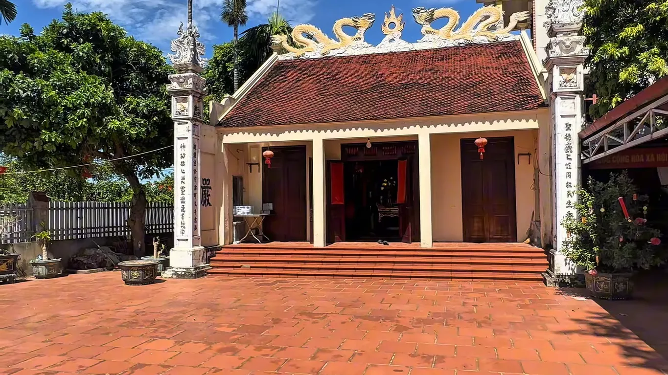 Không gian cảnh quan di tích Đền Thụy An