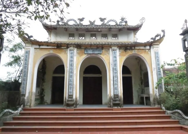 Không gian cảnh quan di tích Chùa Thượng – Linh Nhạc tự
