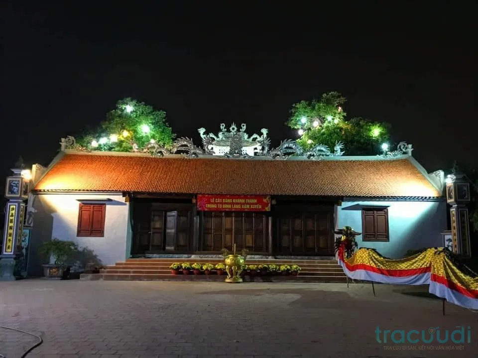 Cảnh quan Đình Xâm Xuyên