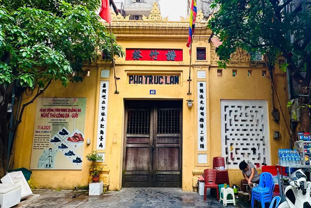 Cảnh quan di tích Đình Trúc Lâm