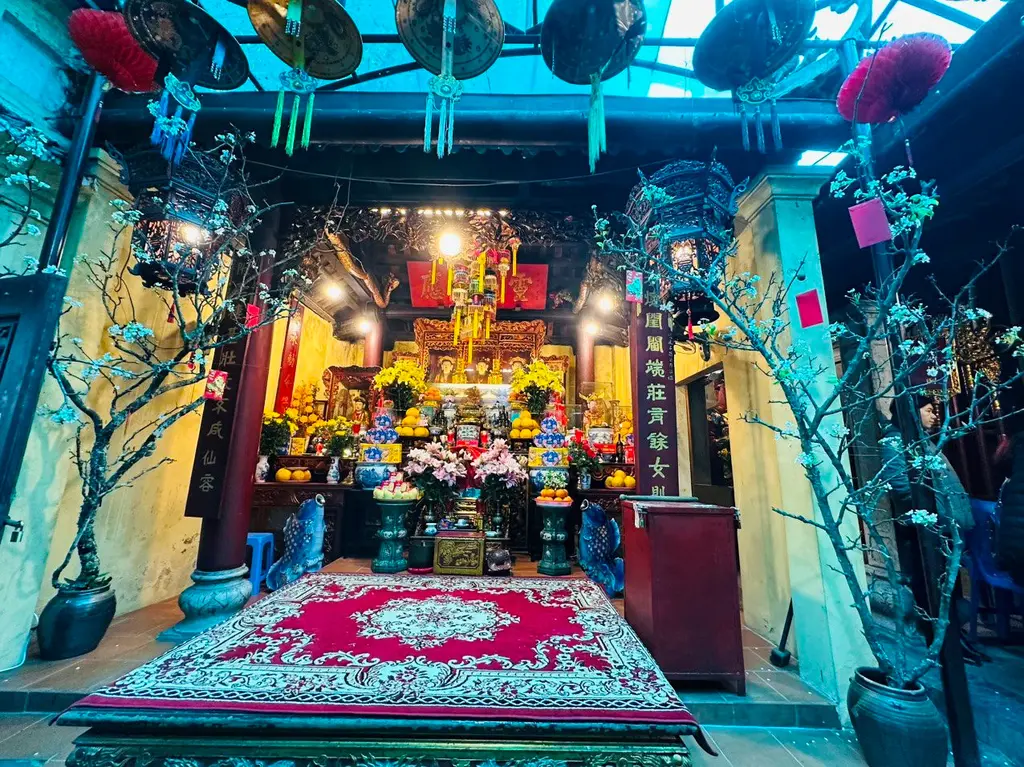 Không gian thờ tự trong Đình Thanh Hà