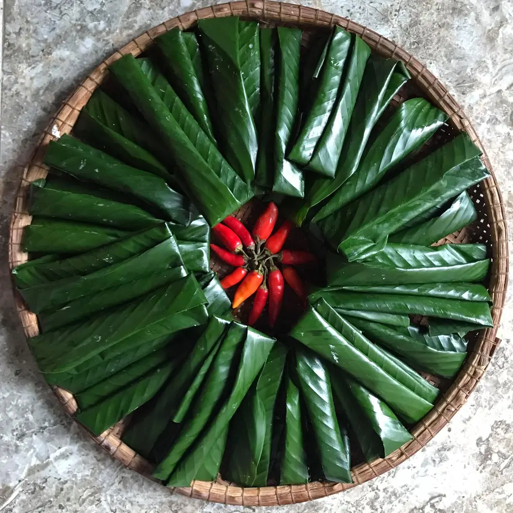 Bánh gói Hương Cần thành phẩm