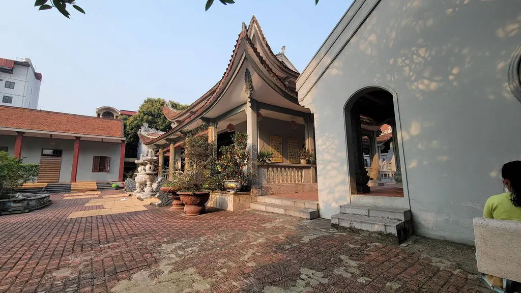 Không gian cảnh quan di tích Chùa Vĩnh Phúc