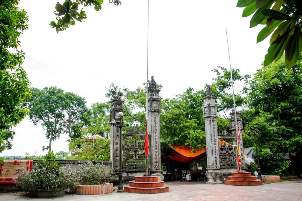 Không gian cảnh quan Đền Phù Ủng