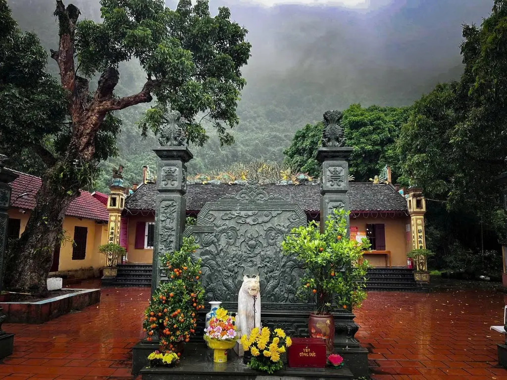Cảnh quan Đền Vực Vông