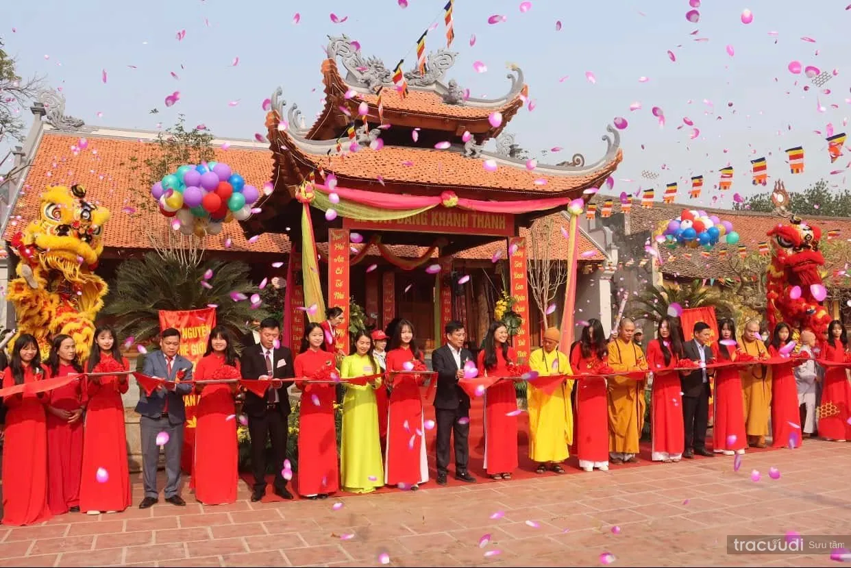 Lễ khánh thành công trình tu bổ, tôn tạo di tích Chùa Cát Bi