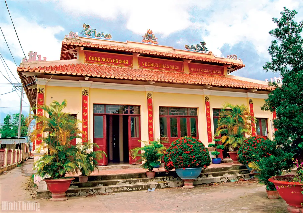 Cảnh quan Miếu Vệ Thủy