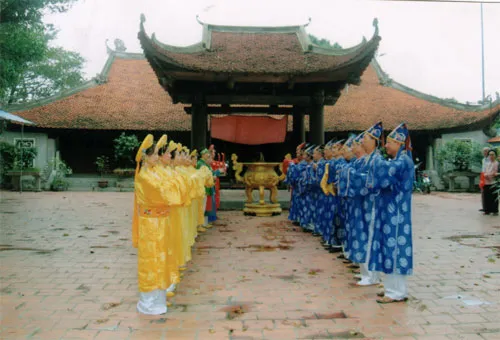 Cảnh quan Đình Đáp Cầu