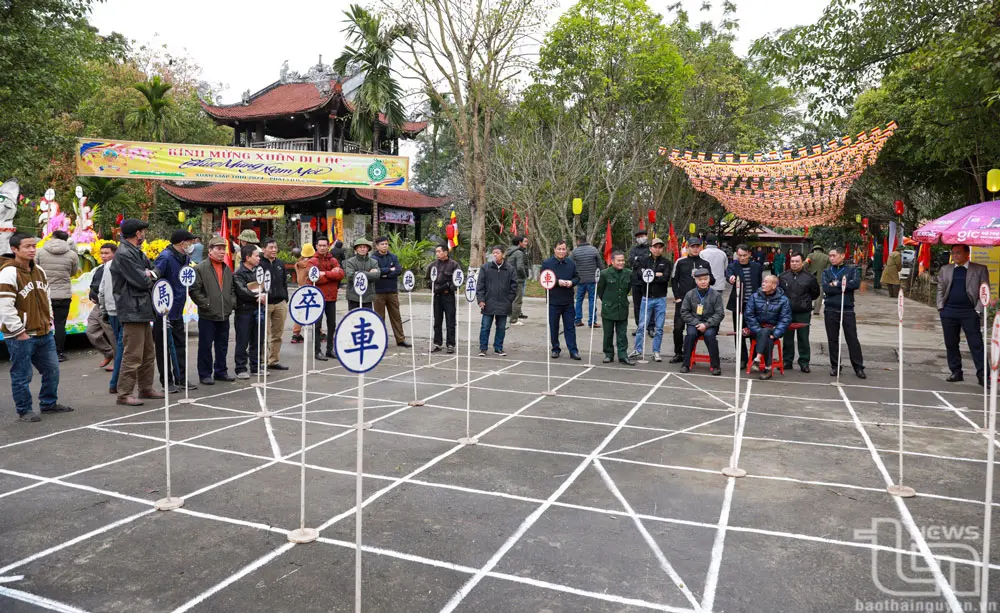 Thi đấu Cờ tướng tại Lễ hội Chùa Hang