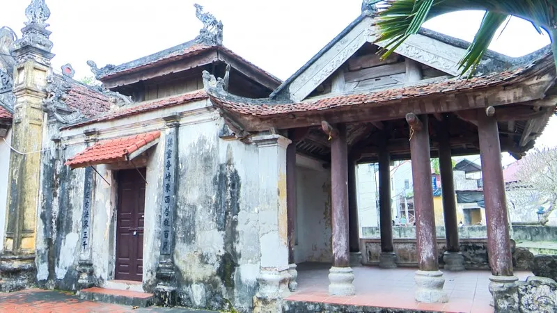 Không gian cảnh quan Đình Đào Xá (Đình Đông)