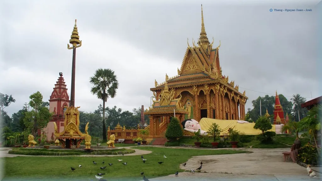 Quang cảnh tại Chùa Monivongsa Bopharam
