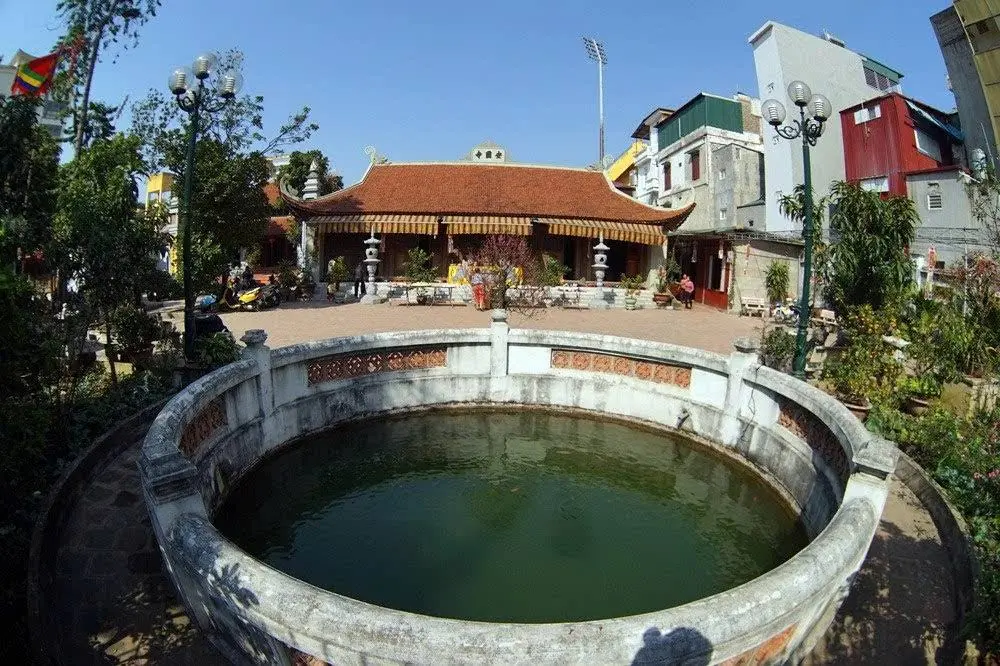 Hình ảnh Bích Câu Đạo Quán nhìn từ bên ngoài