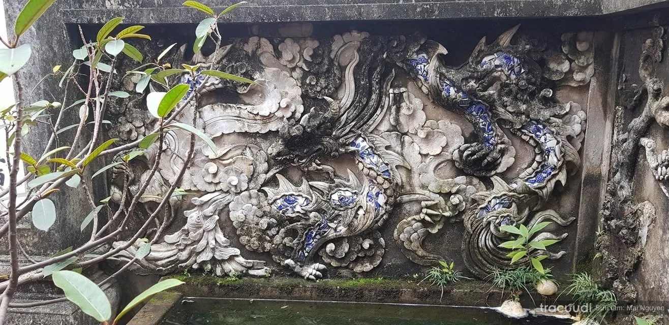 Cận cảnh kiến trúc Đình Văn La (Đình Hạ)