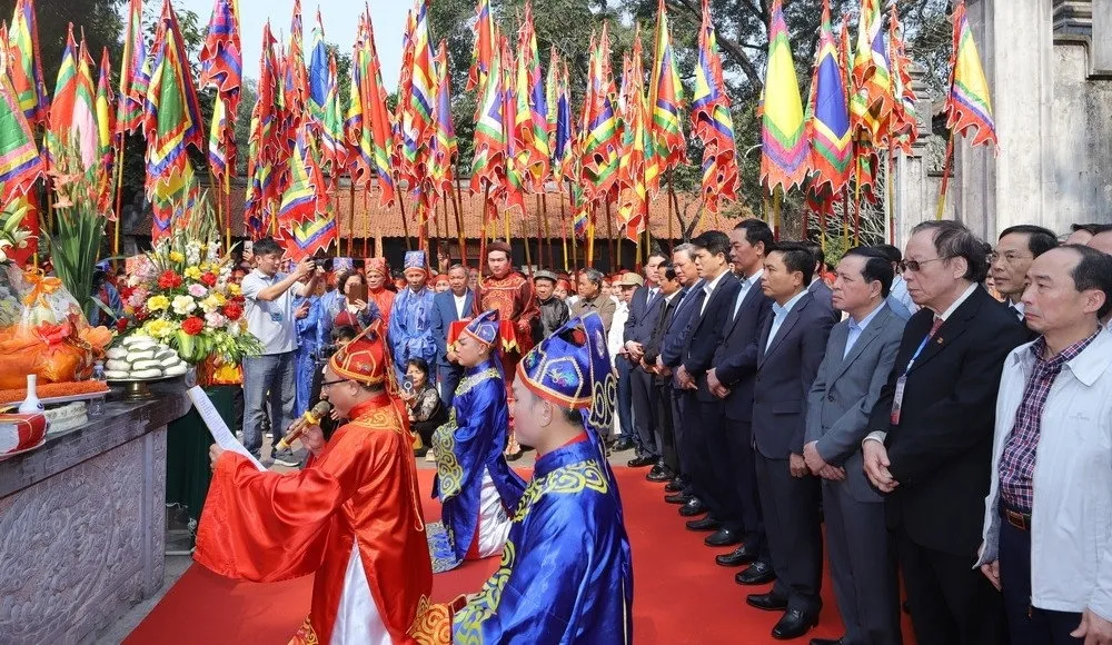 Nghi lễ tại Lễ hội Đền Bà Triệu