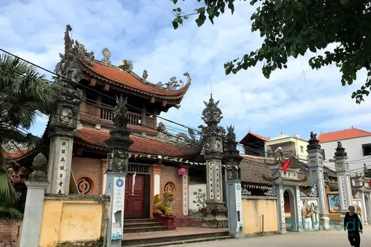 Cảnh quan Đình Đống Chanh