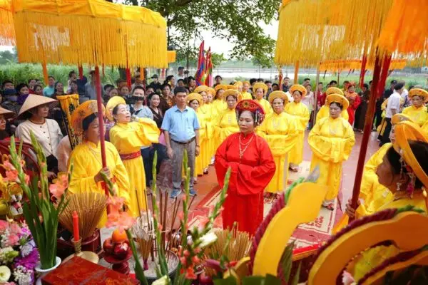 Lễ tế tại Lễ hội Phụng Nghênh