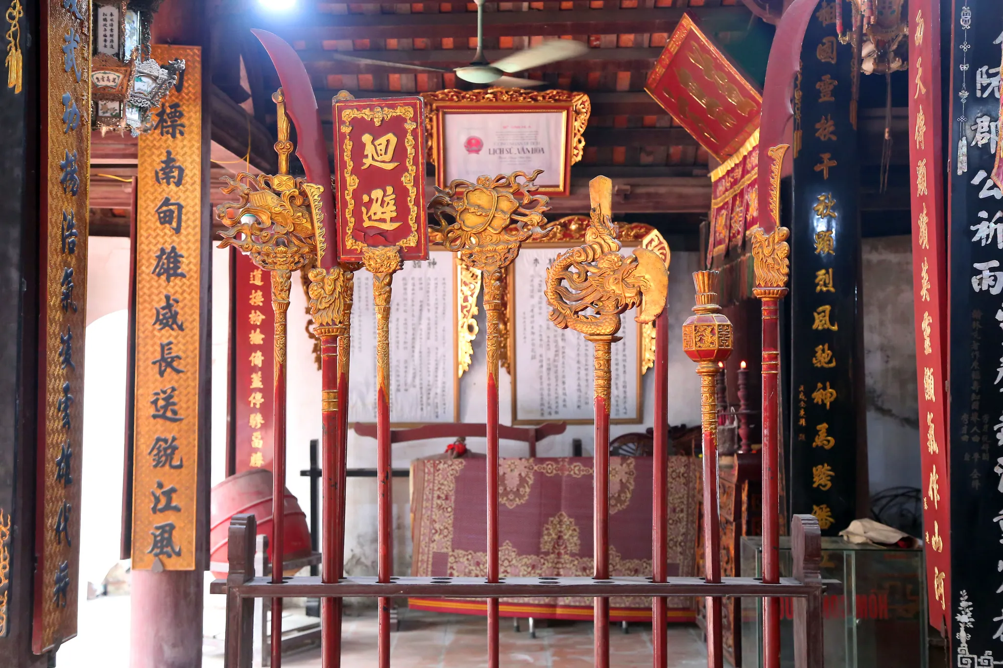 Không gian kiến trúc đình Hòe Thị