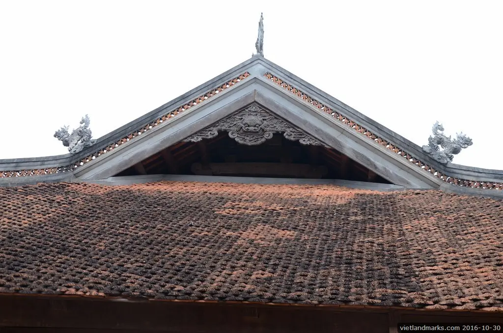 Kiến trúc mái ngói Đình Cao Thượng