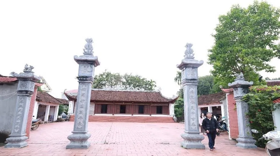 Không gian cảnh quan Đình Xóm Hạ (đình xóm 3)